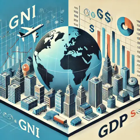 GNI vs GDP 국가 경제력을 측정하는 두 가지 핵심 지표